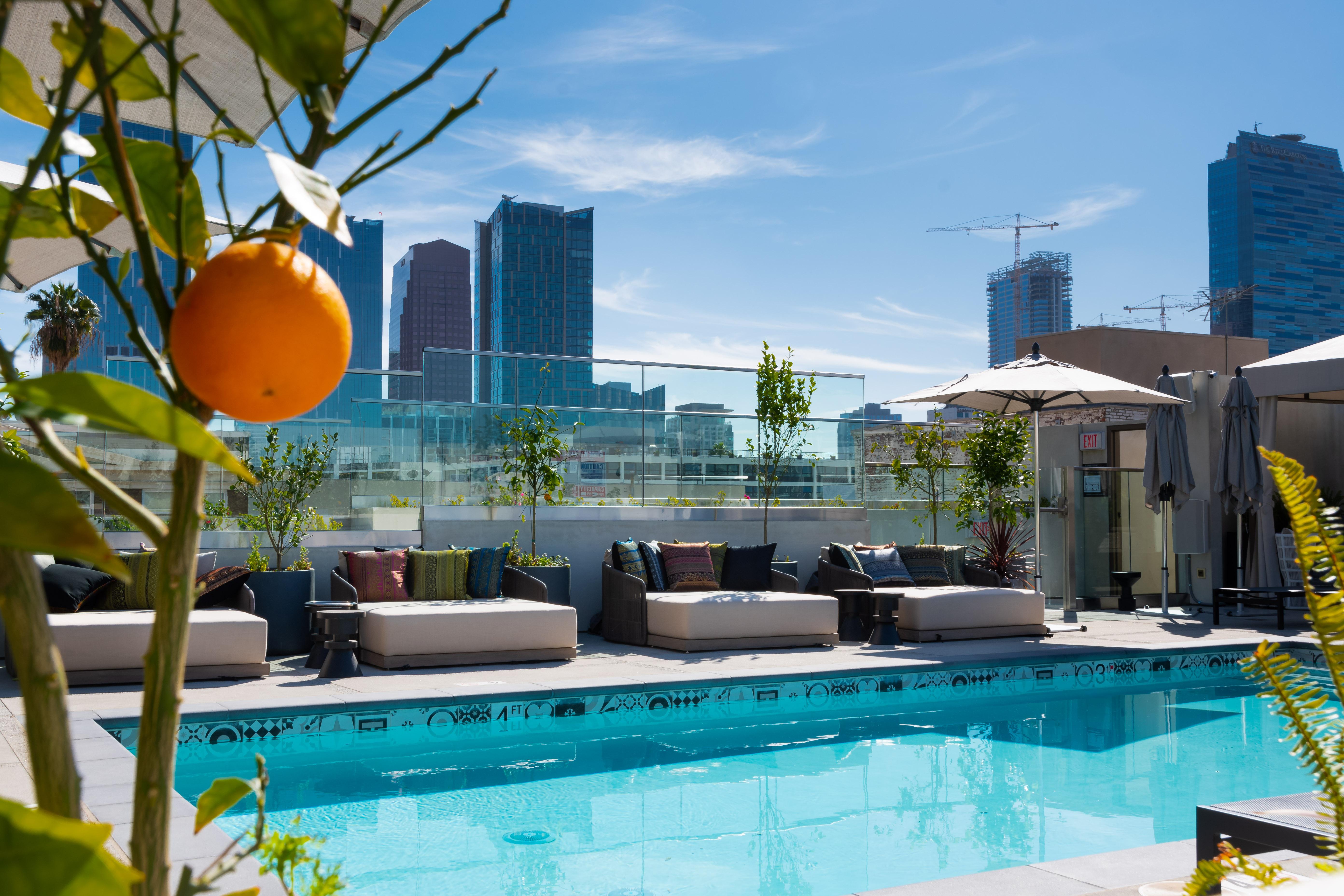 The Mayfair Hotel Los Angeles Exterior foto