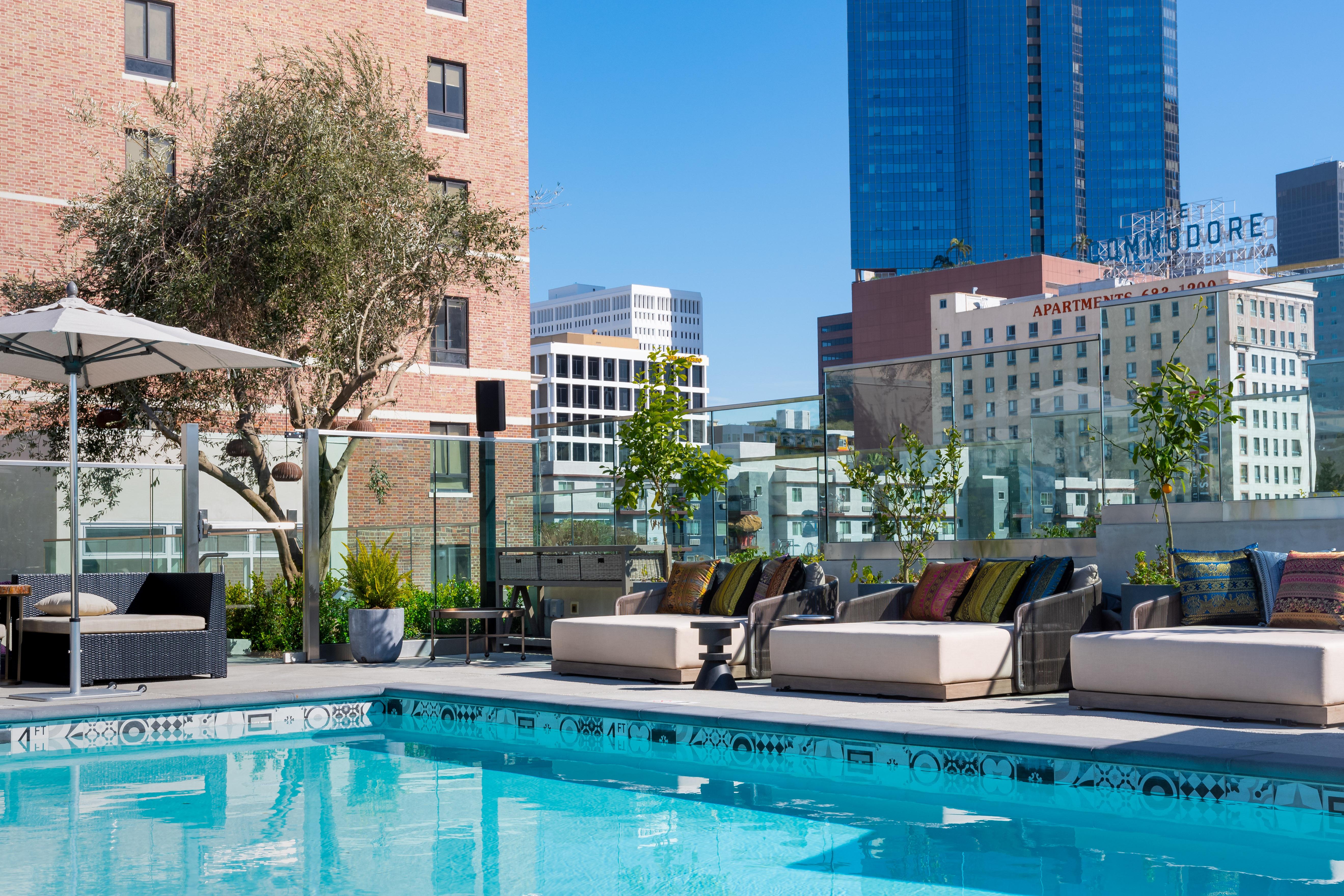 The Mayfair Hotel Los Angeles Exterior foto